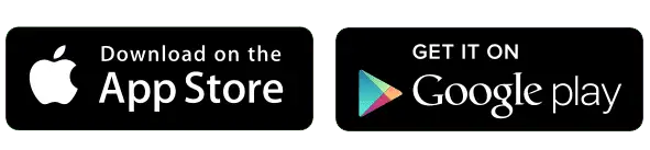 Disponível na App Store e Google Play